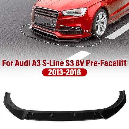 Prednji lip spojler za Audi A3/S3 8V 2013–2016