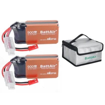 ISDT BattAir 2. gen. 7,4 V 900 mAh 2S LiPo baterija