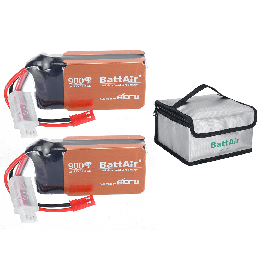 ISDT BattAir 2. gen. 7,4 V 900 mAh 2S LiPo baterija