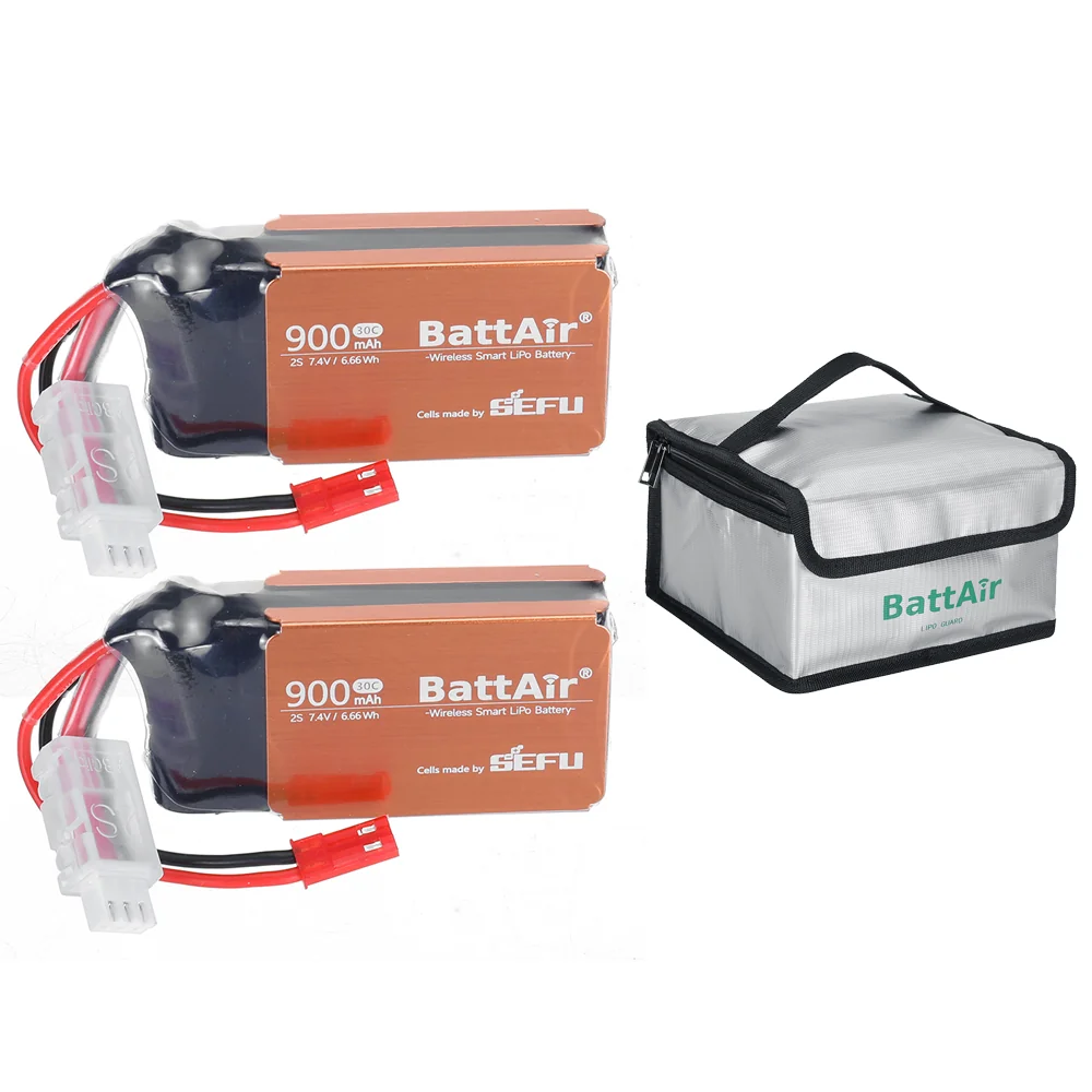 ISDT BattAir 2. gen. 7,4 V 900 mAh 2S LiPo baterija