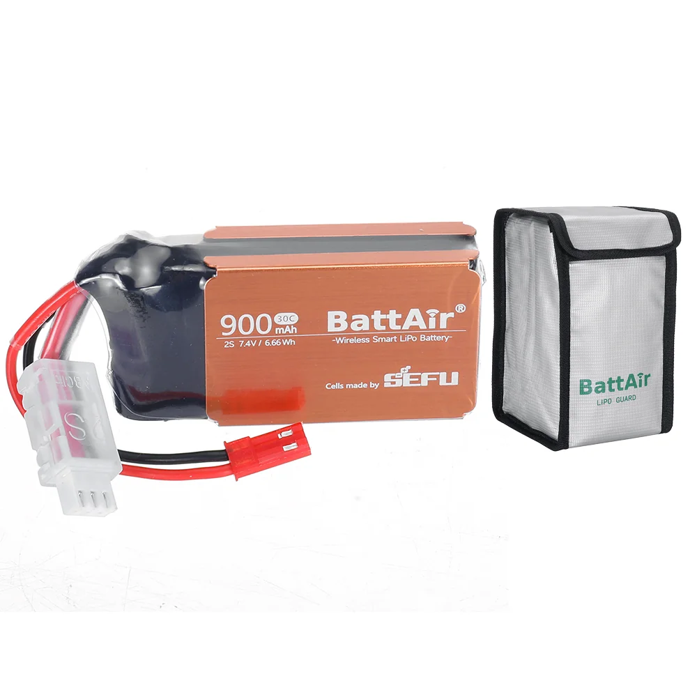 ISDT BattAir 2. gen. 7,4 V 900 mAh 2S LiPo baterija - Slika 2