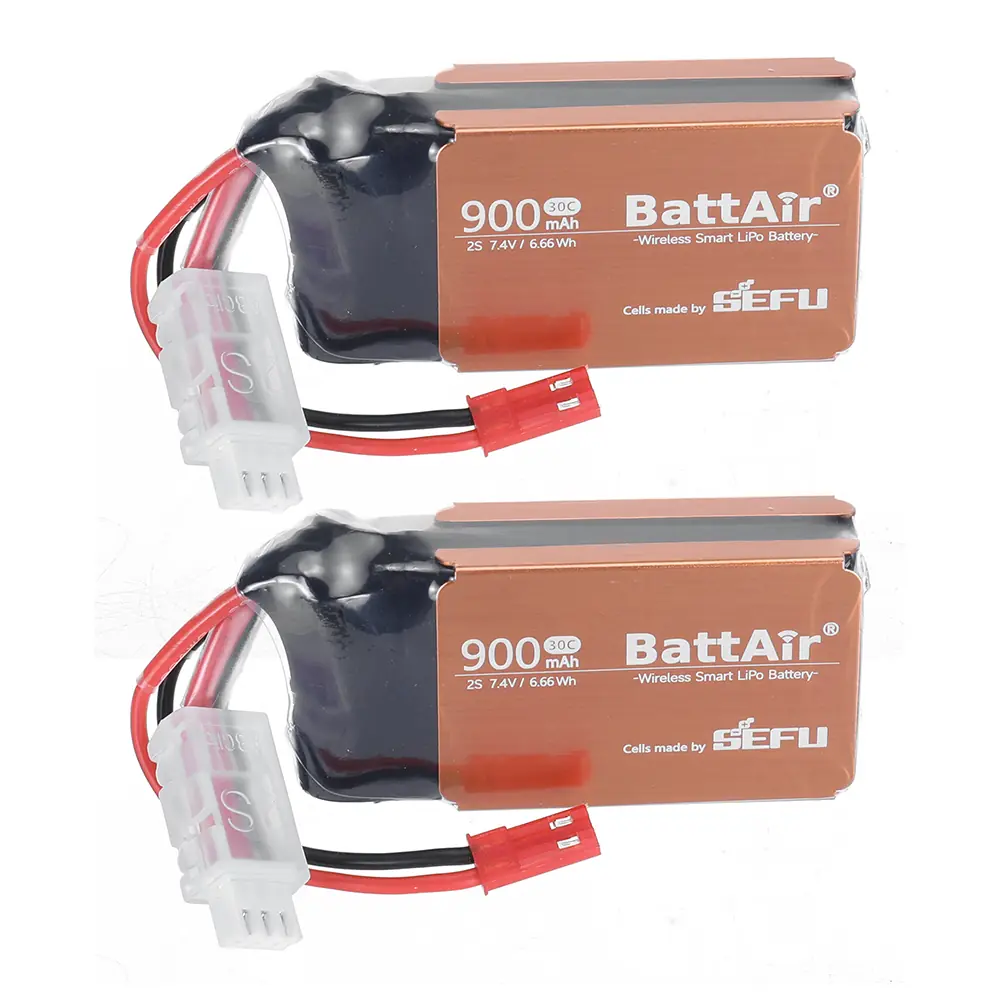 ISDT BattAir 2. gen. 7,4 V 900 mAh 2S LiPo baterija - Slika 5