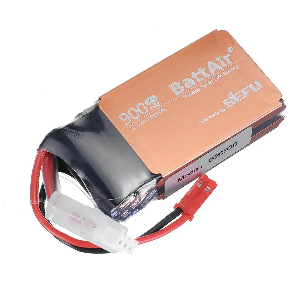 ISDT BattAir 2. gen. 7,4 V 900 mAh 2S LiPo baterija - Slika 7