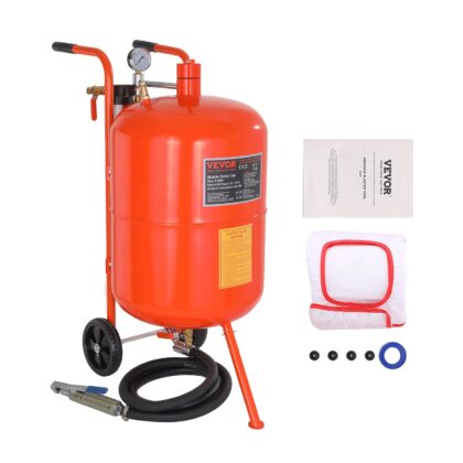 VEVOR FF-Q903 tlačni pjeskarnik 75,7 L s 4 mlaznice
