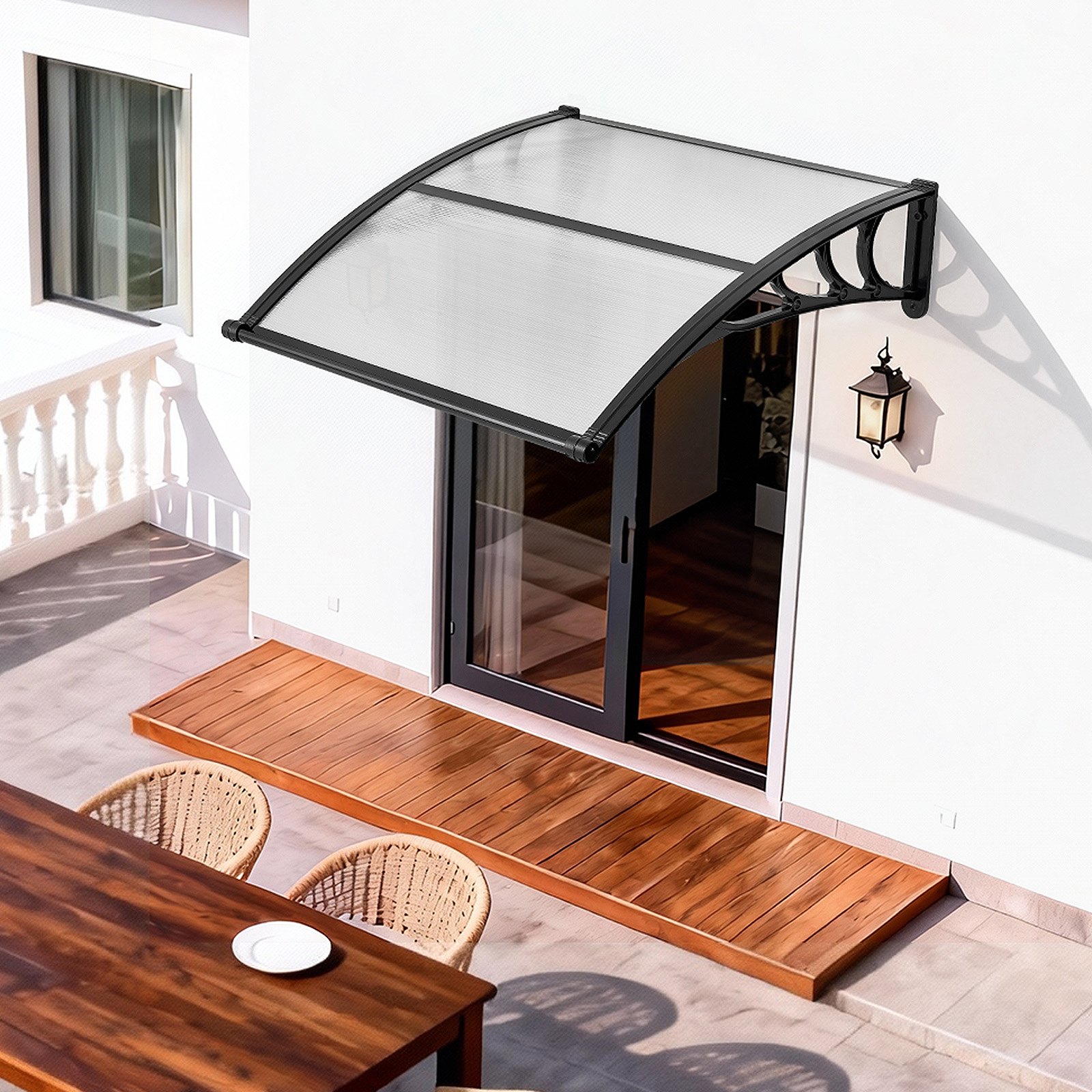 VEVOR nadstrešnica za vrata CZPC40X40T-C 965 × 1017 mm - Slika 8