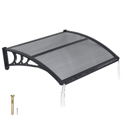 VEVOR nadstrešnica za vrata CZPC30X40G-C, 76 x 99 cm