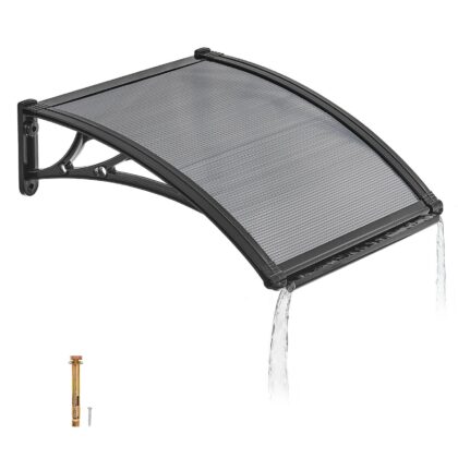 VEVOR CZPC24X24G-C nadstrešnica za vrata 610 x 600 mm