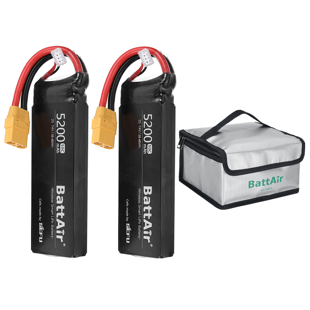 ISDT BattAir LiPo baterija 7,4 V 5200 mAh XT90