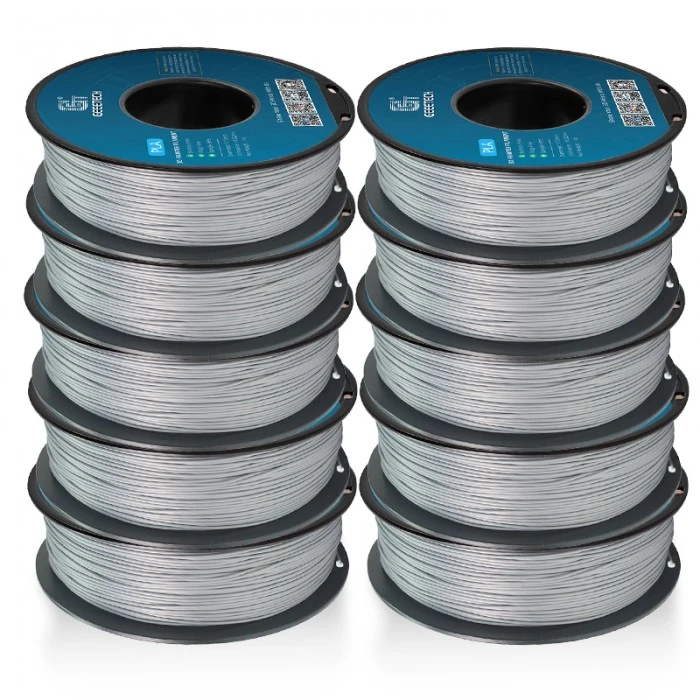 Geeetech PLA filament sivi 10 kg 1,75 mm za 3D pisače