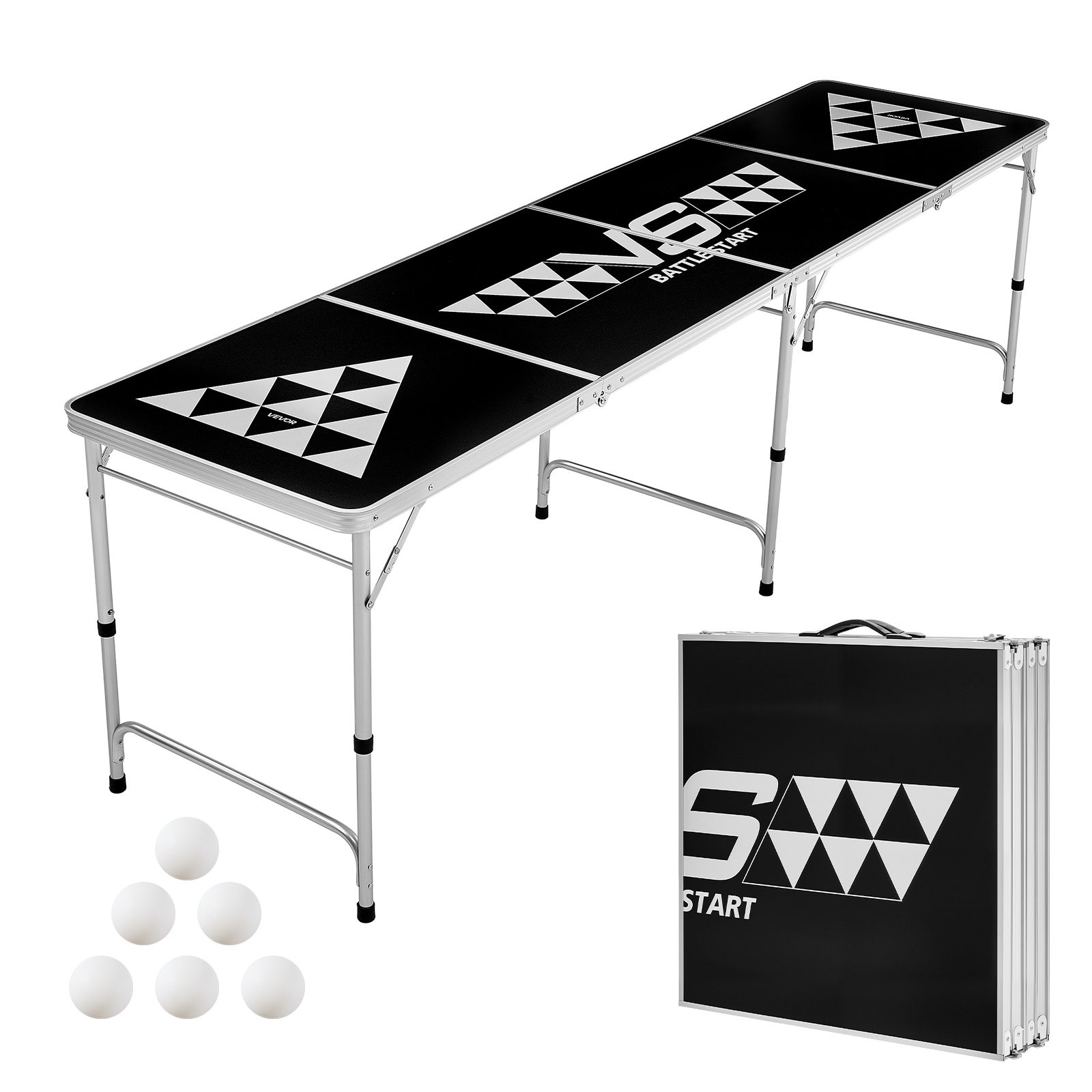 VEVOR BP-01-2 sklopivi stol za pivski pong 2,4 m