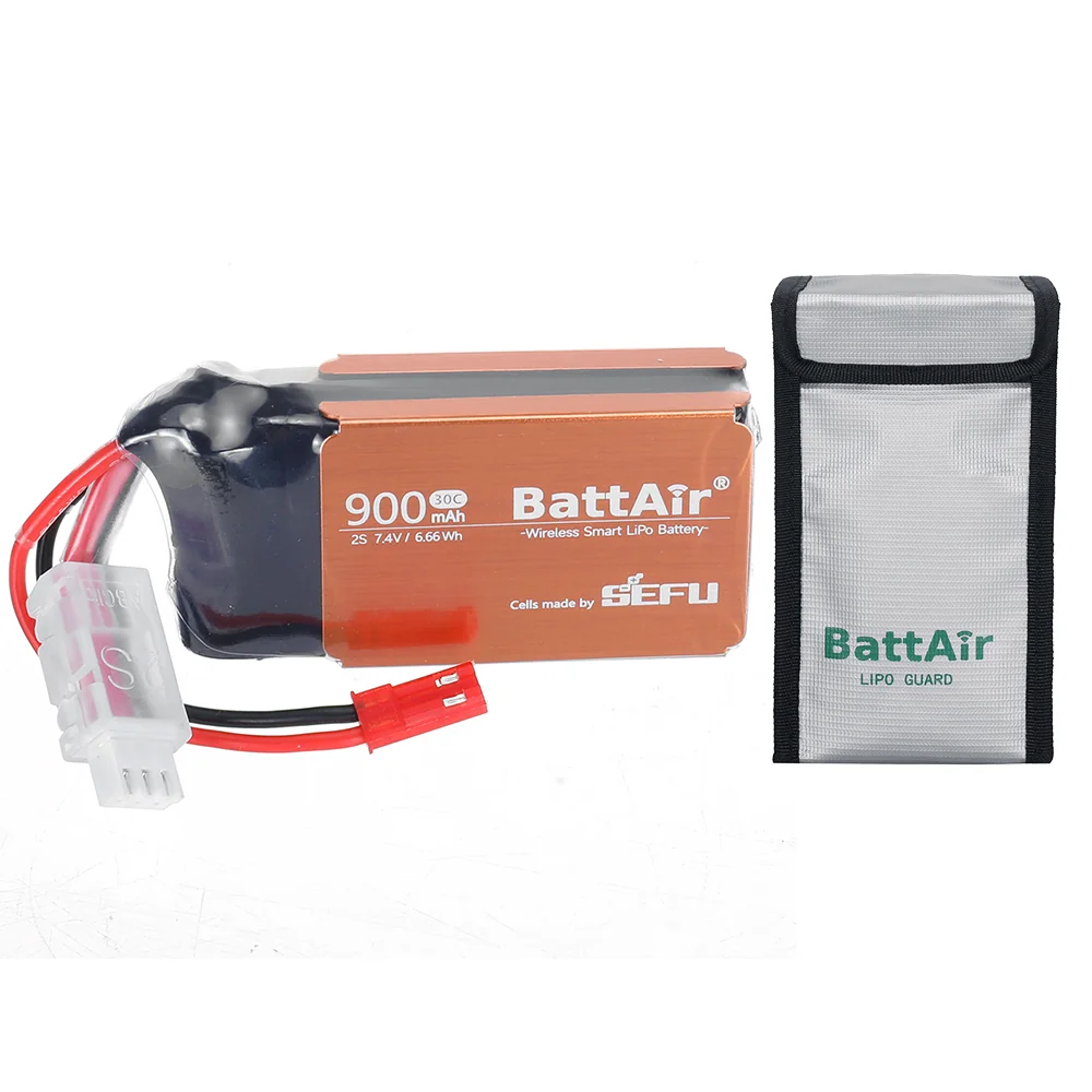 ISDT BattAir 2. gen. 7,4 V 900 mAh 2S LiPo baterija - Slika 21