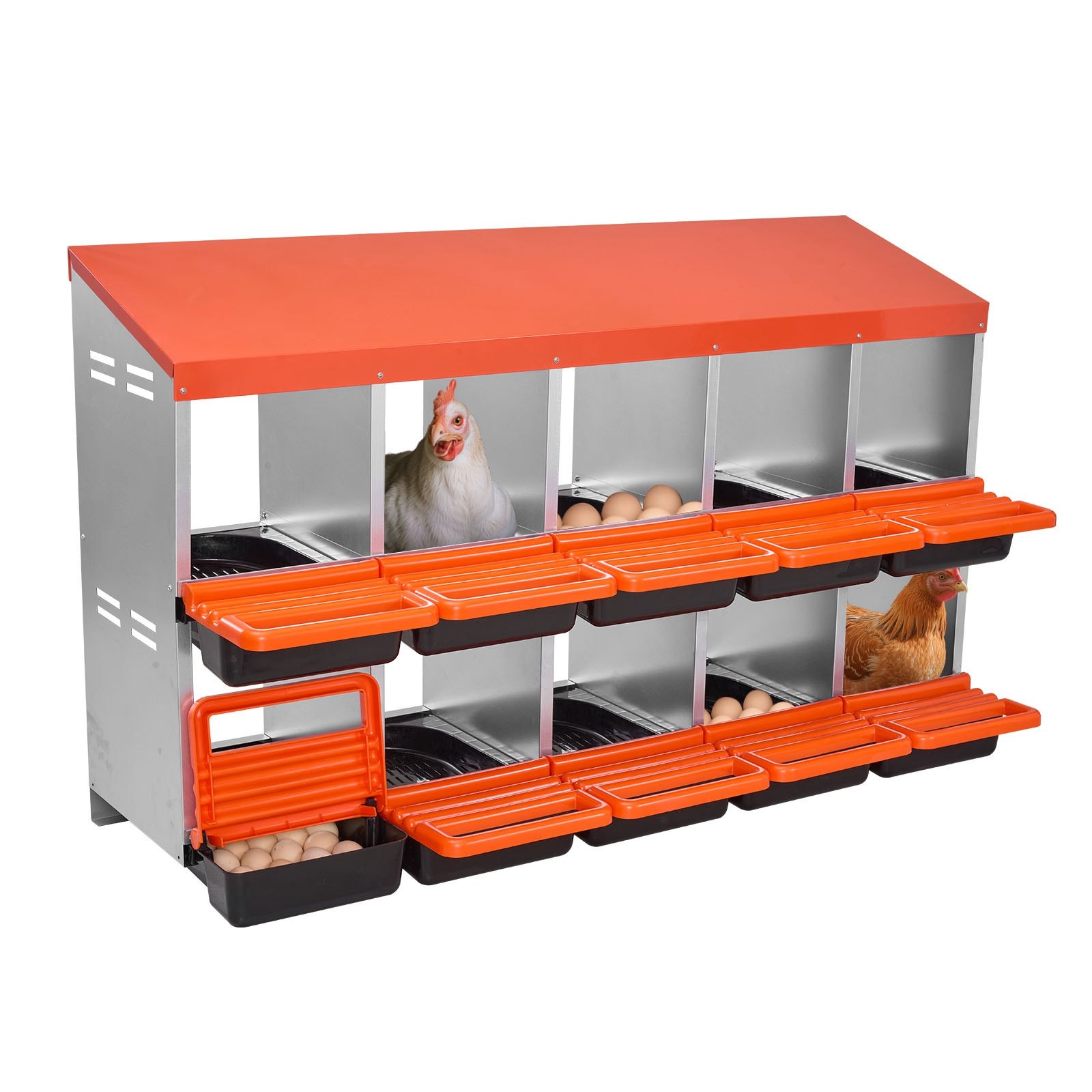 VEVOR CNB-10 metalni nesilni boks s 10 pretinaca