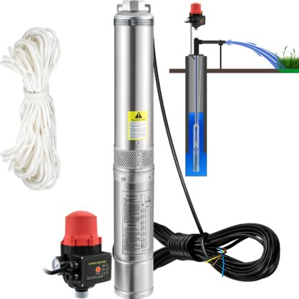VEVOR 3SDM2/21 potopna pumpa za duboki bunar 550 W