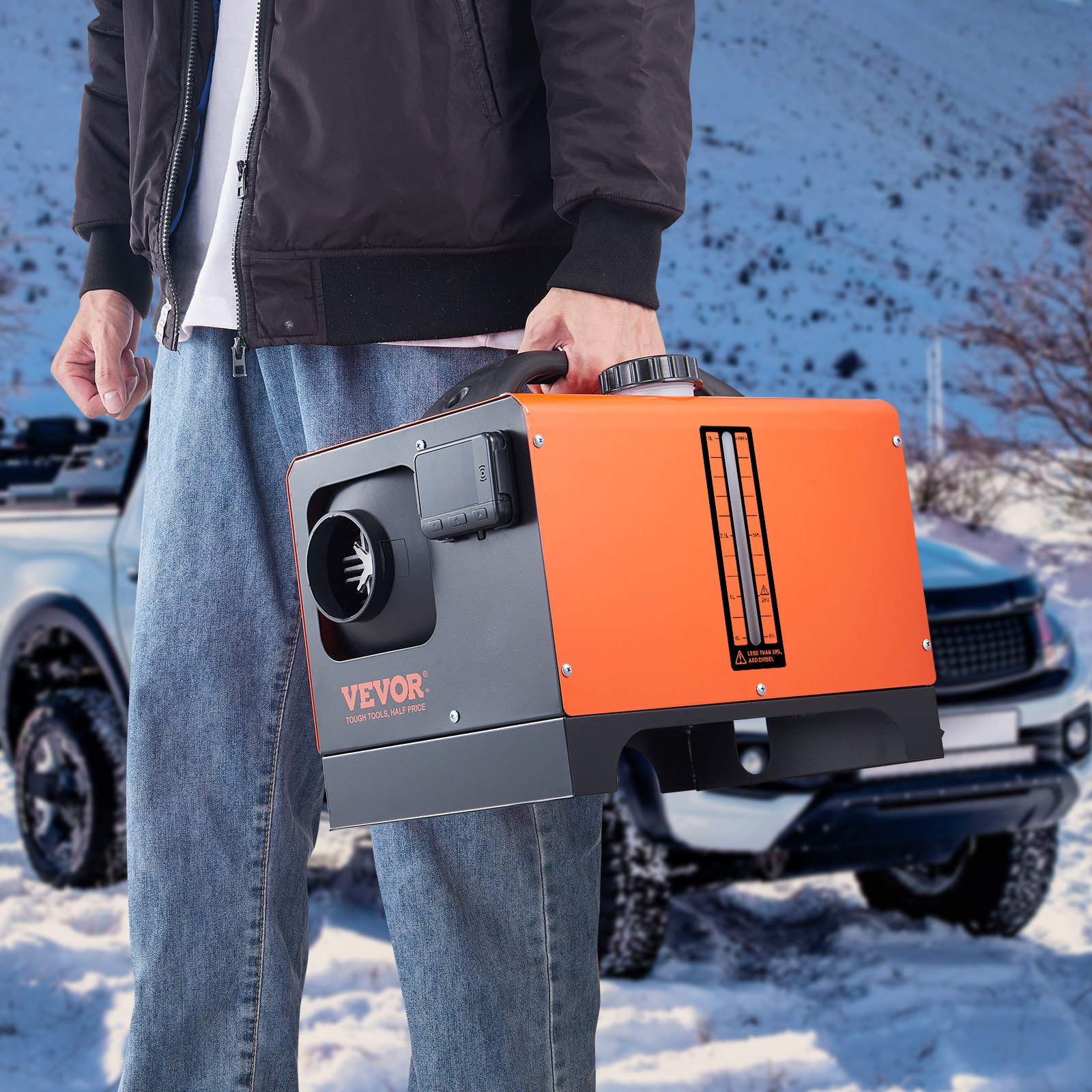 VEVOR dizelski grijač zraka 12 V 8 kW XMZ-D1 - Slika 8