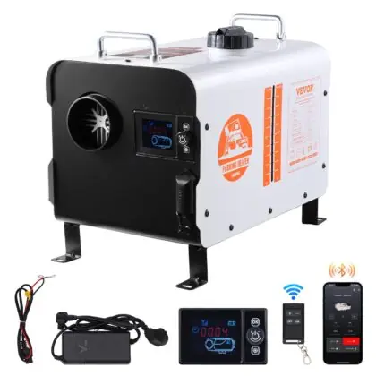 VEVOR dizelski grijač 8 kW 12/24 V s Bluetoothom