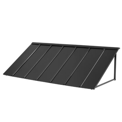 VEVOR metalna nadstrešnica za vrata 203 x 91 cm