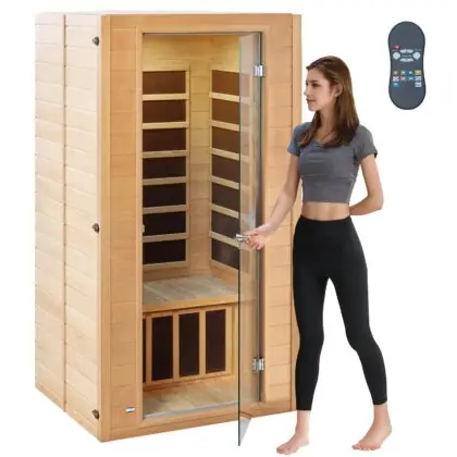 VEVOR infracrvena sauna FRB-1M3 od drva kukute