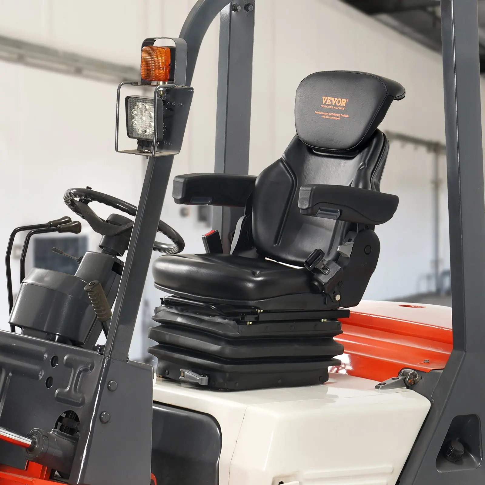 VEVOR TY-A14 univerzalno amortizirano sjedalo za traktor - Slika 8