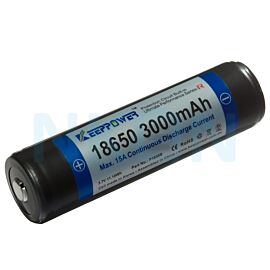 Keeppower 18650 3000mAh 15A zaštićena Li-ion ćelija