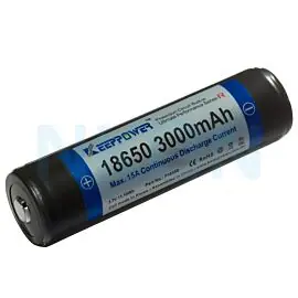 Keeppower 18650 3000mAh 15A zaštićena Li-ion ćelija