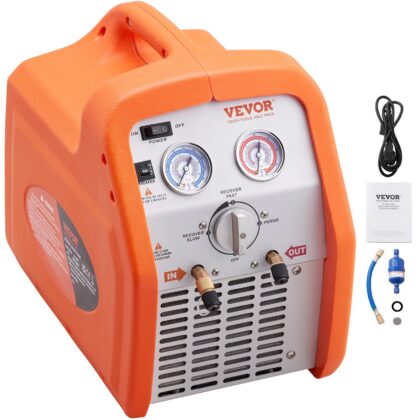 VEVOR prijenosni uređaj za povrat rashladnog sredstva 3/4 HP