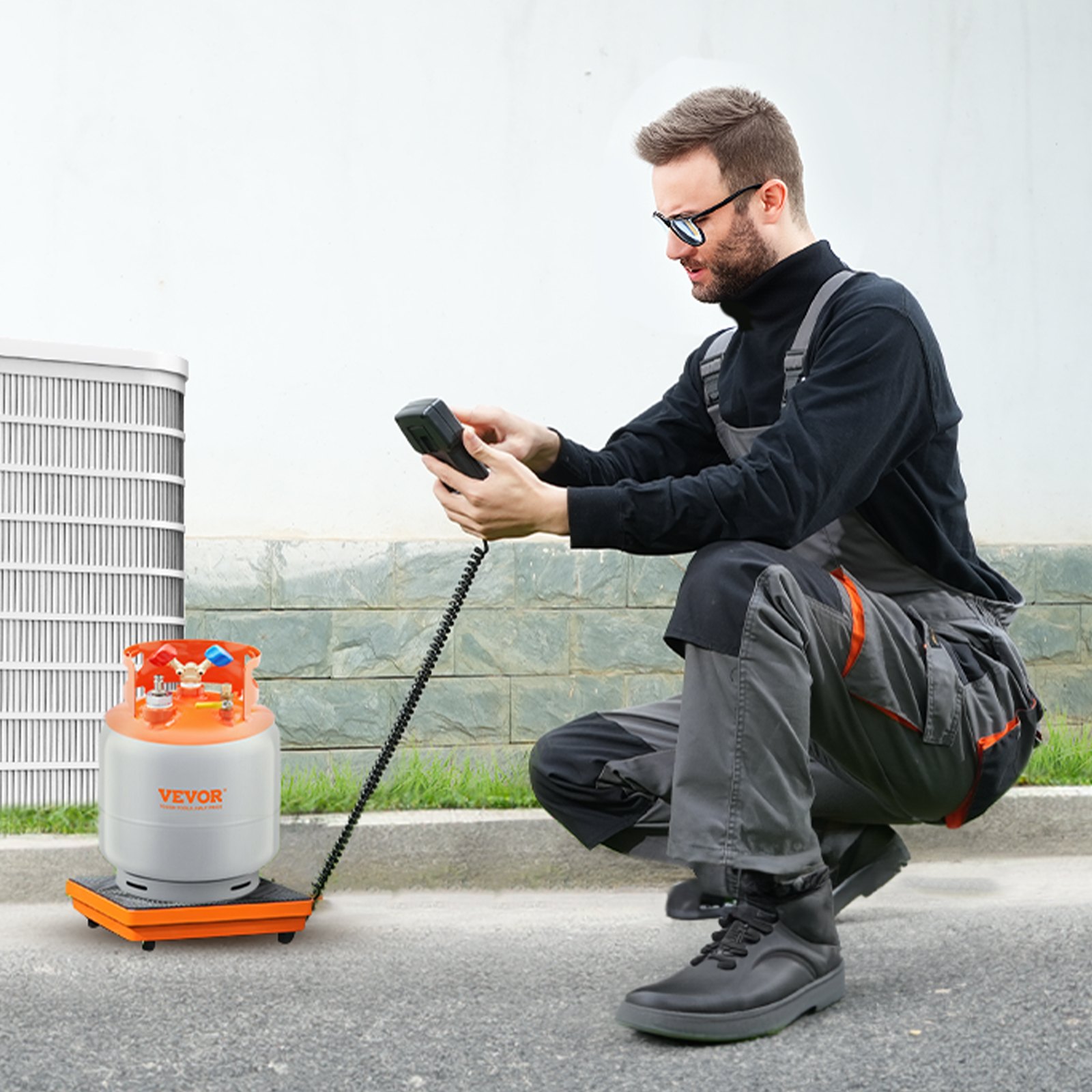 VEVOR LX-36575A digitalna vaga za rashladno sredstvo 50 kg - Slika 8