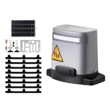 VEVOR MD280 solarni pogon za klizna vrata 280 W, do 816 kg