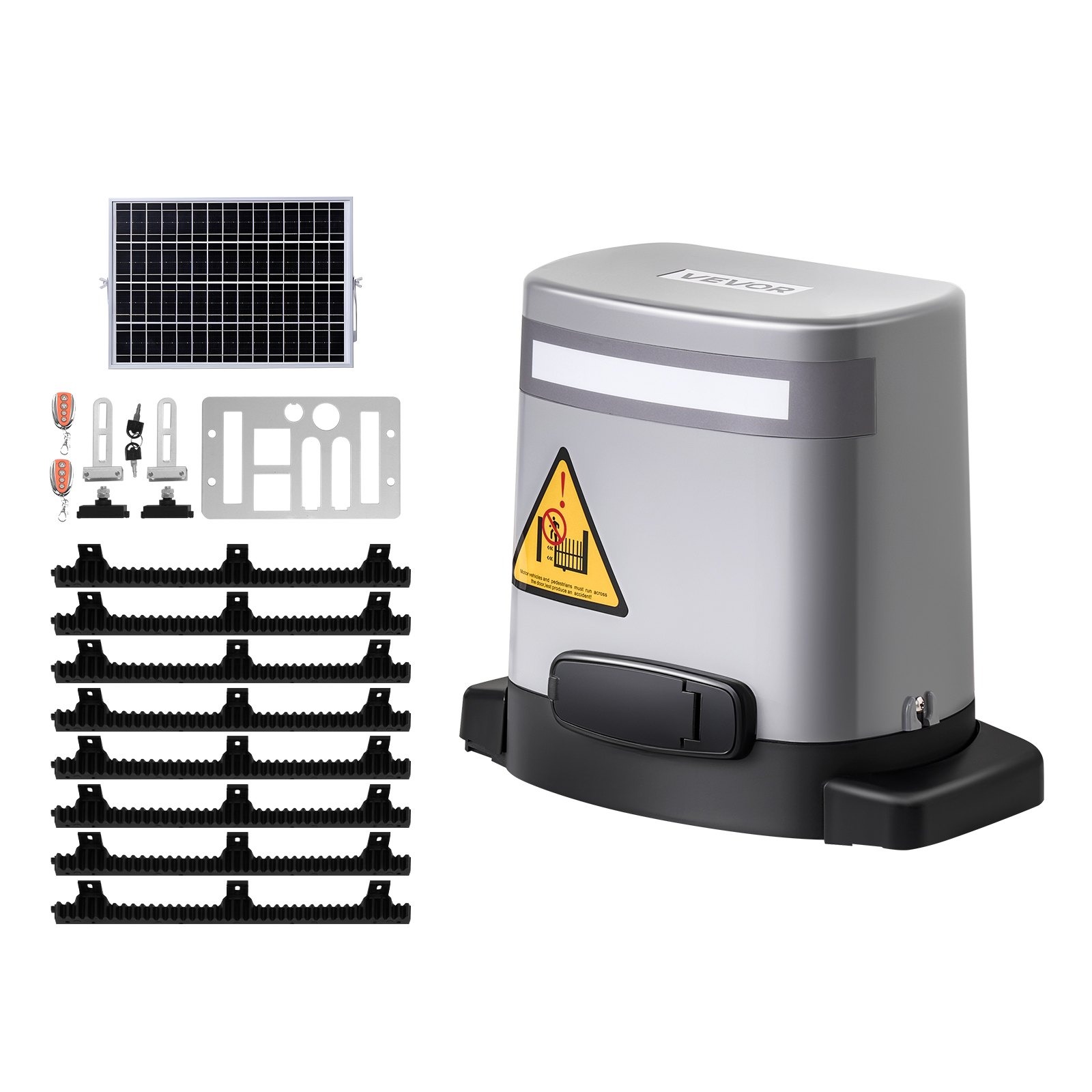 VEVOR MD280 solarni pogon za klizna vrata 280 W, do 816 kg
