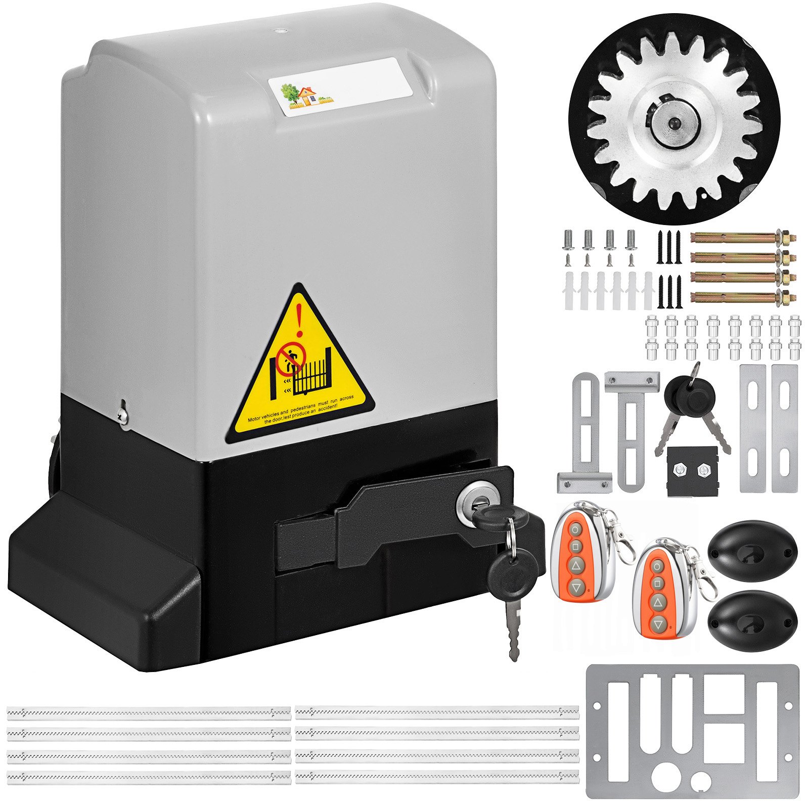 VEVOR automatski pogon za klizna vrata 600 kg, 370 W