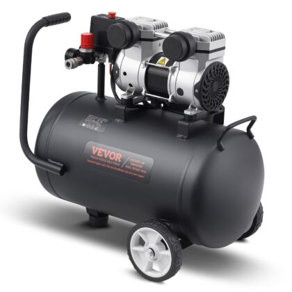VEVOR uljni kompresor bez ulja 30 L, 650 W, 8,3 bar