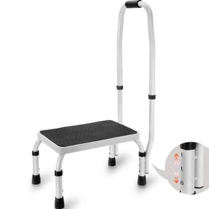 VEVOR stepenica s rukohvatom WK2071B, nosivost 150 kg