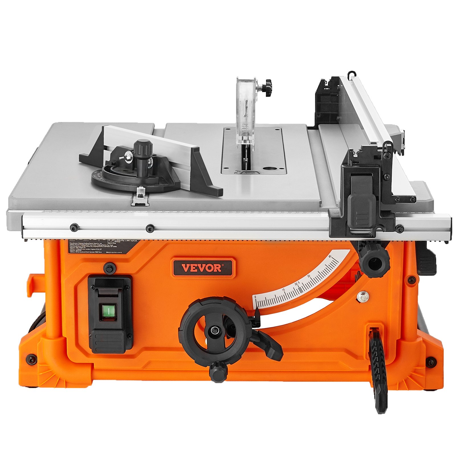 VEVOR M1H-ZP12-254A-1 stolna pila 1800 W