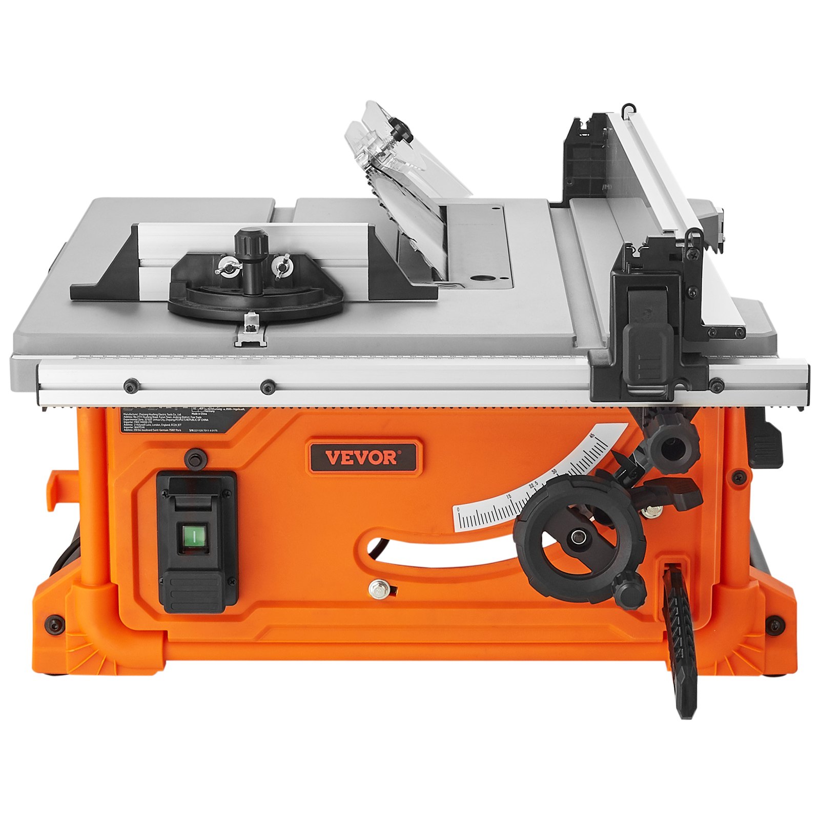 VEVOR M1H-ZP12-254A-1 stolna pila 1800 W - Slika 10