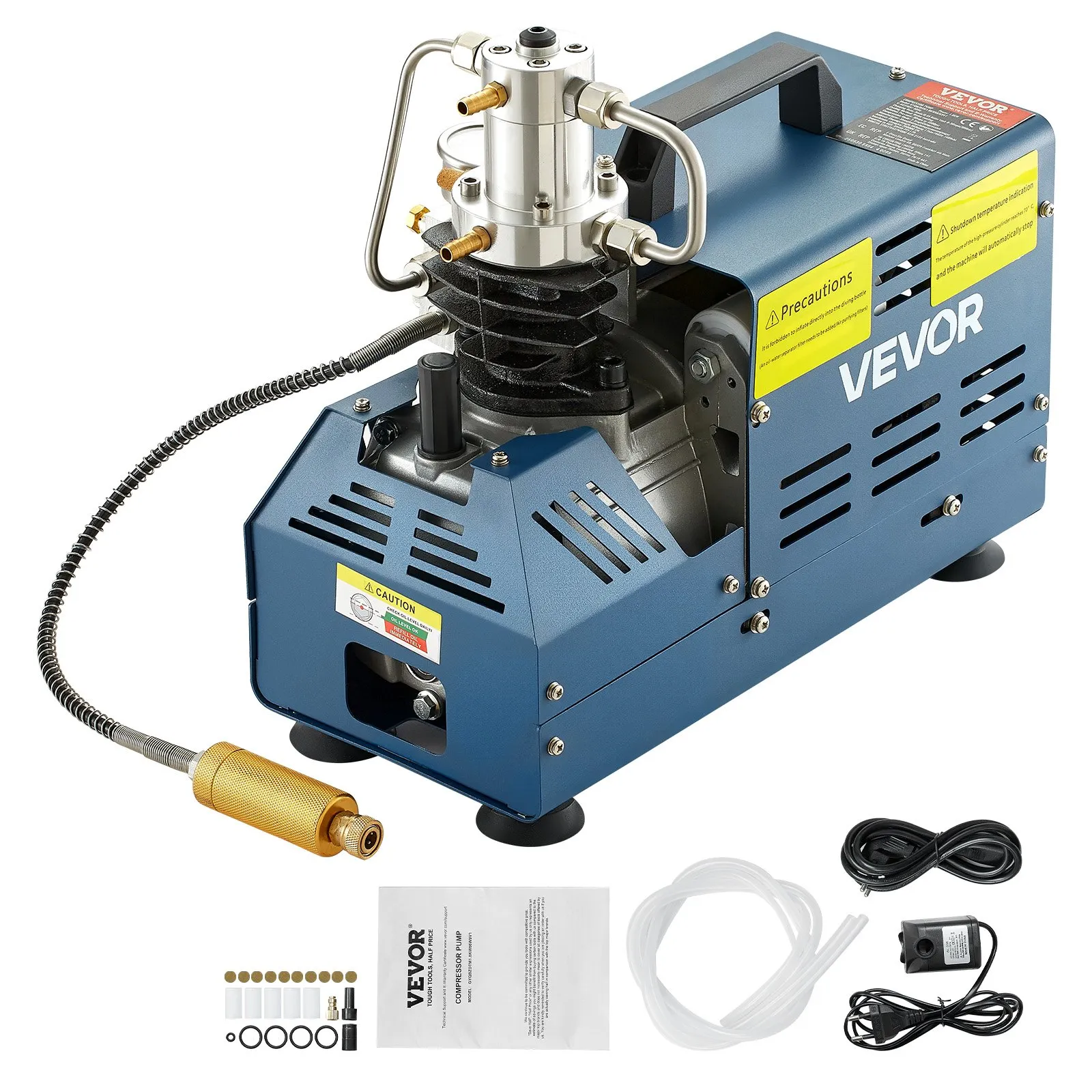 VEVOR GYDQBST1.8KWOC PCP kompresor 1800 W, 300 bar - Slika 5