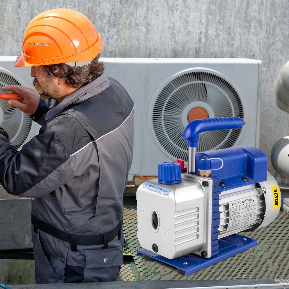 VEVOR 3 CFM vakuumska pumpa 186 W s komorom 11,4 L