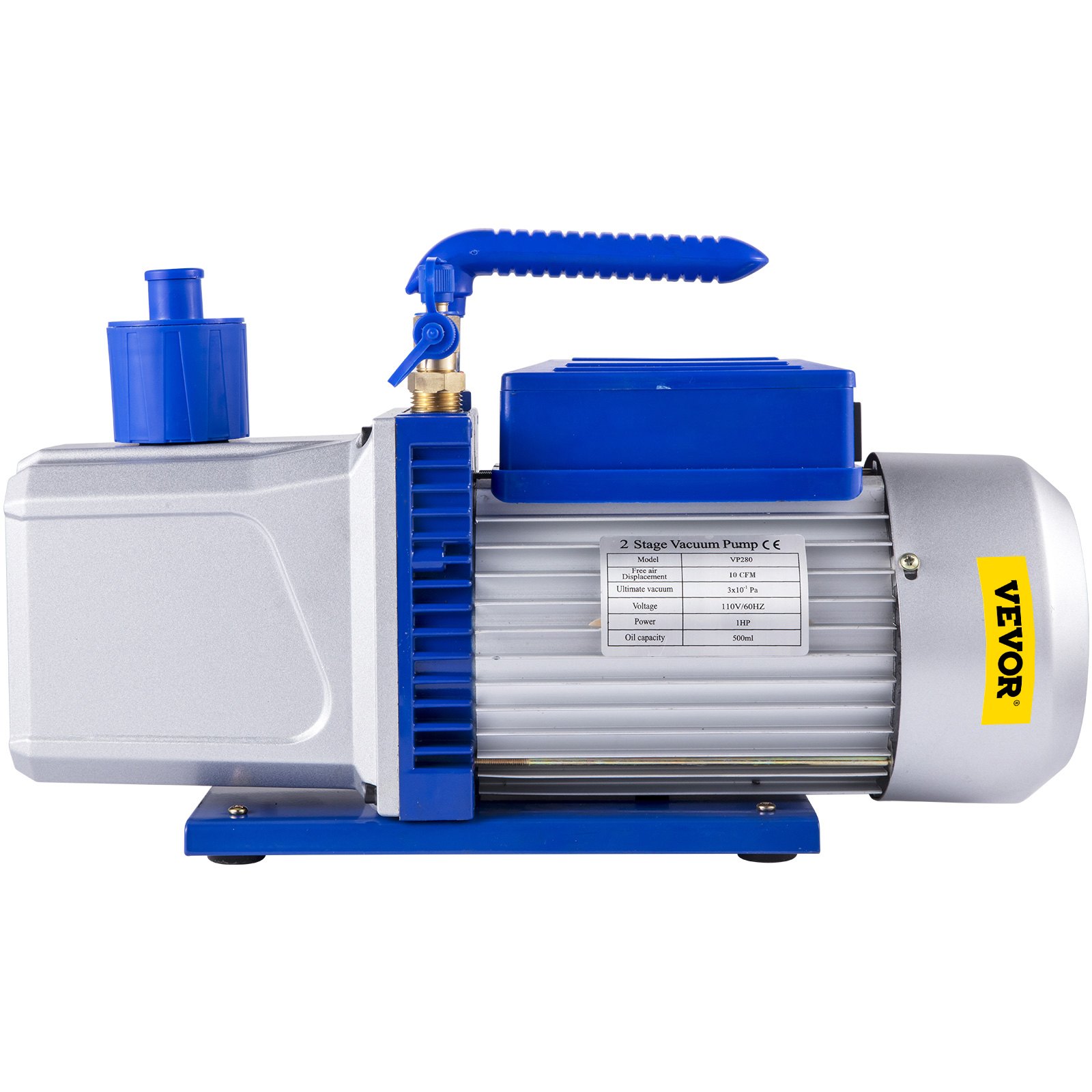 VEVOR dvostupanjska vakuumska pumpa 283 l/min 746 W - Slika 9
