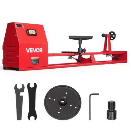 VEVOR tokarski stroj za drvo RWL1000IA 375 W