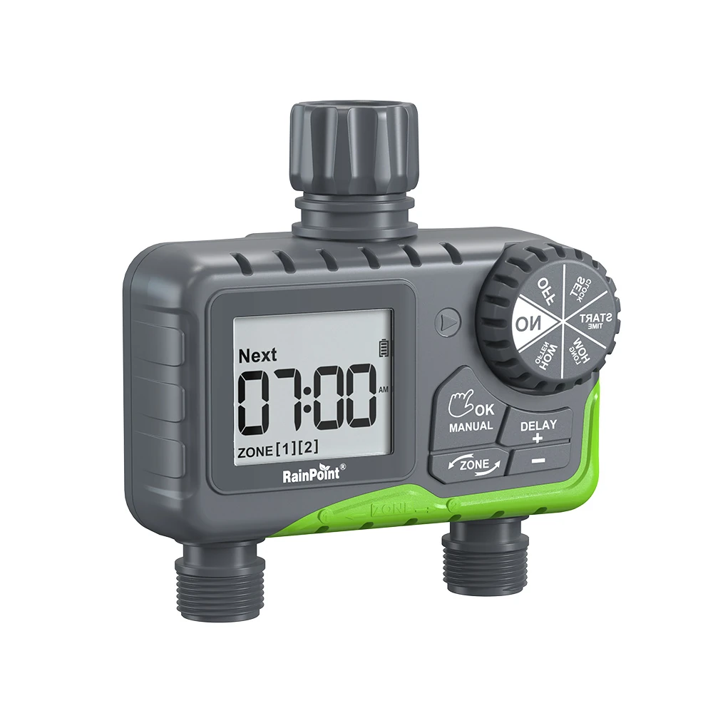RainPoint pametni timer navodnjavanja s 2 zone