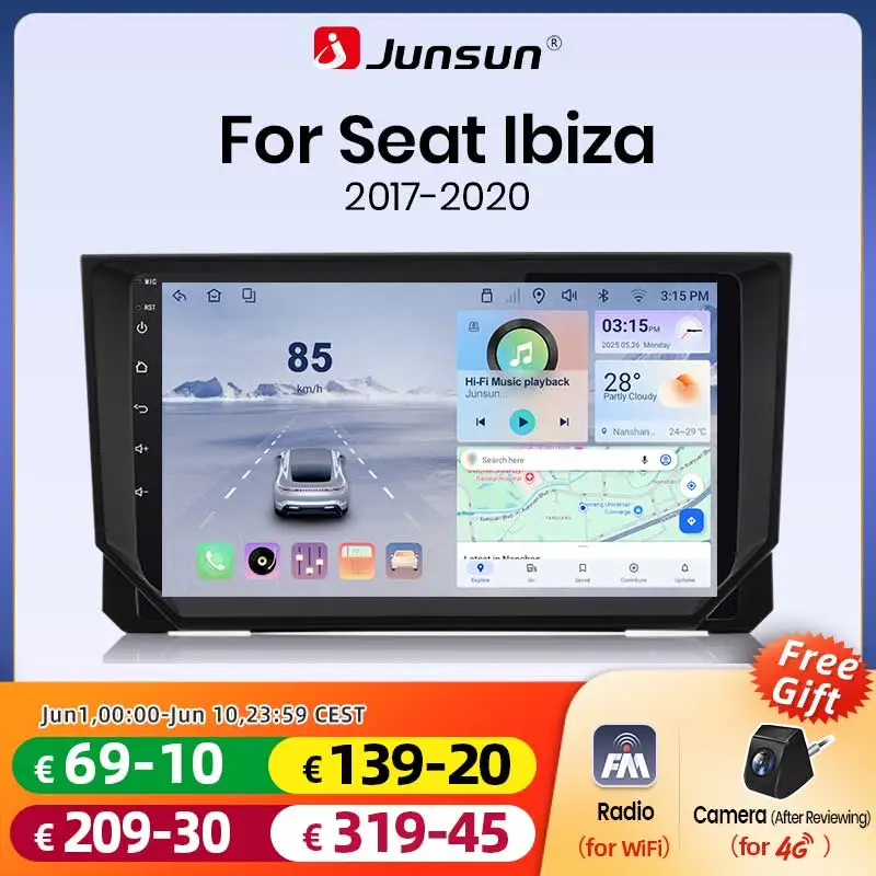 Junsun multimedija za Seat Ibiza 2017-2020