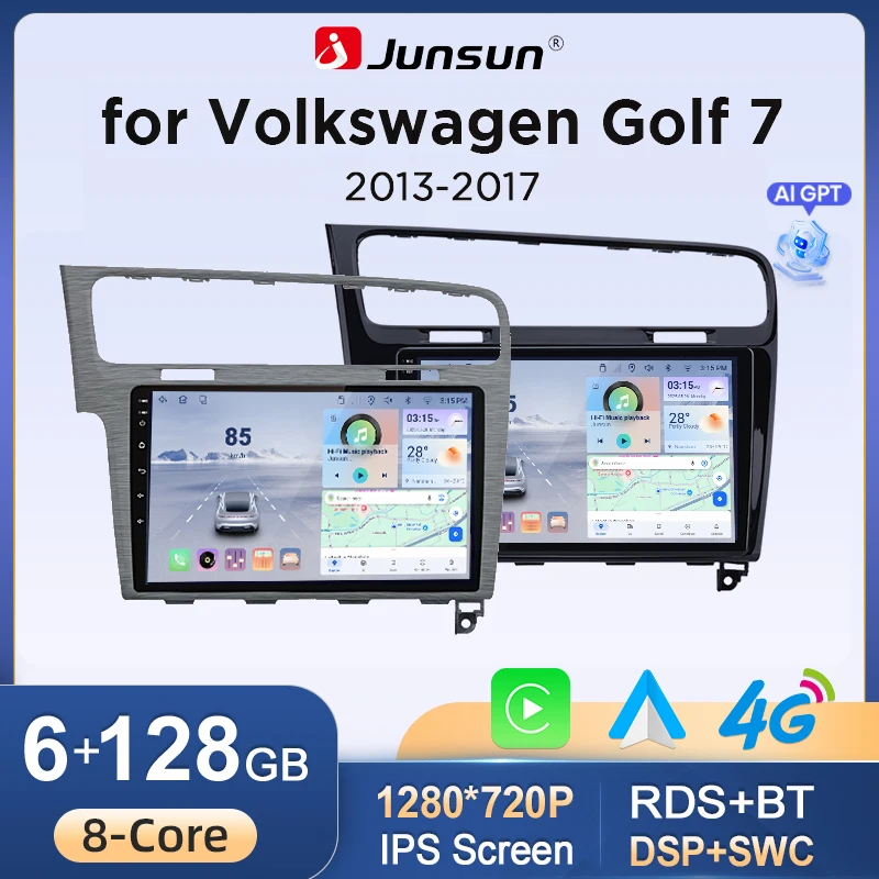 Junsun multimedija za VW Golf 7 MK7 2012–2017
