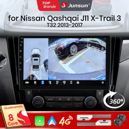 Junsun V9 Pro multimedija za Nissan Qashqai J11 i X-Trail T32