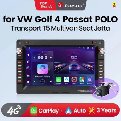 Junsun 4G autoradio za Volkswagen s CarPlay i Android Auto