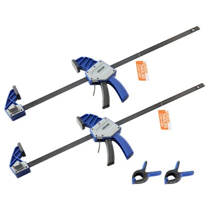 VEVOR F-stege za drvo 61 cm, 2 komada F340-24-2P&Y