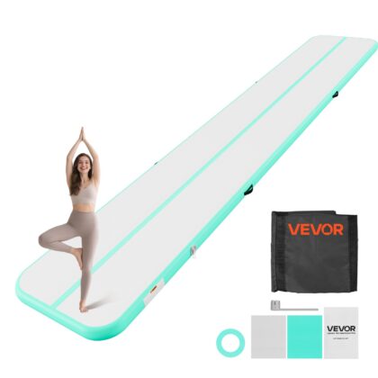 VEVOR napuhujuća gimnastička podloga 600 x 100 x 10 cm