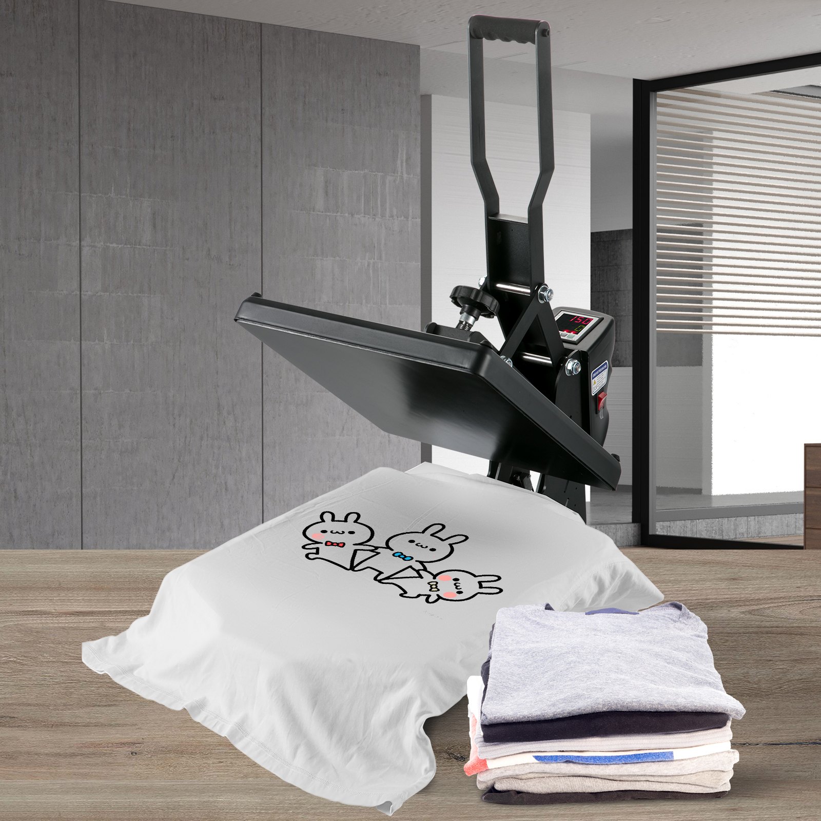 VEVOR toplinska preša WBFHPM3804 38 x 38 cm - Slika 8