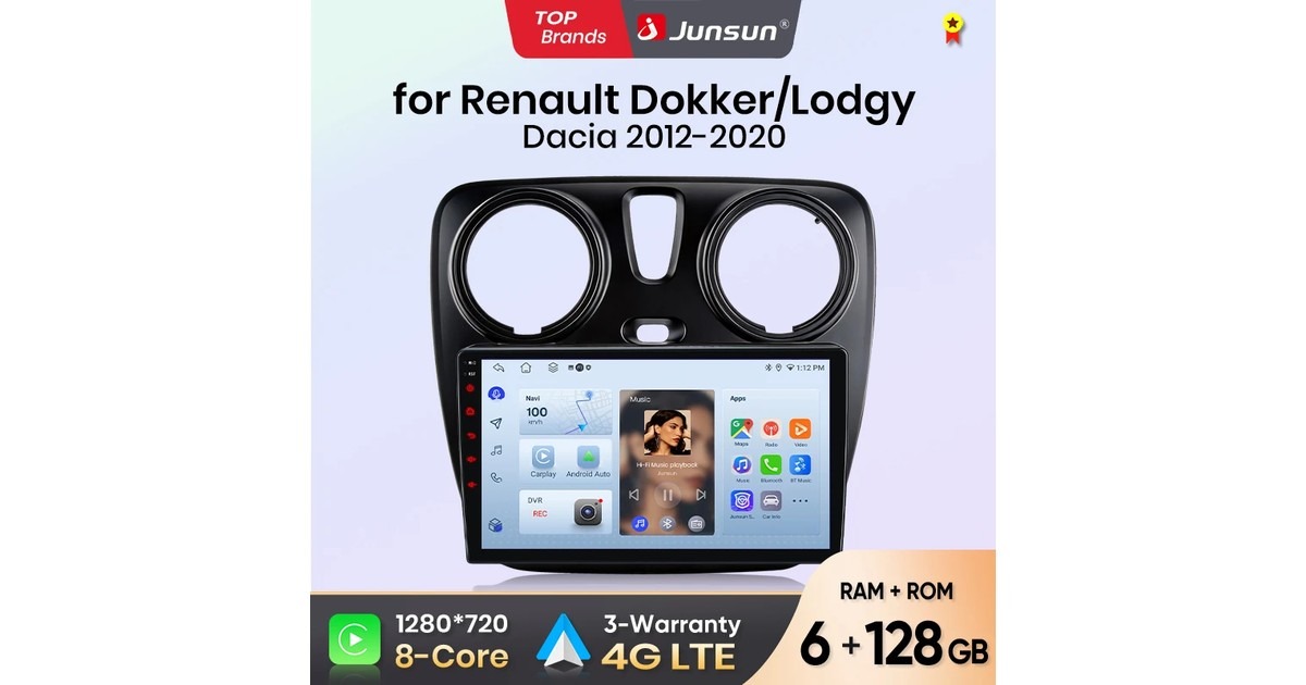 Česta pitanja o multimediji za Renault Dokker i Lodgy