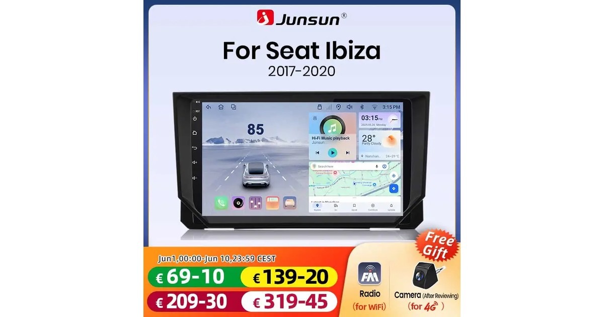 Postavljanje multimedije u Seat Ibizu: vodič prije kupnje i ugradnje