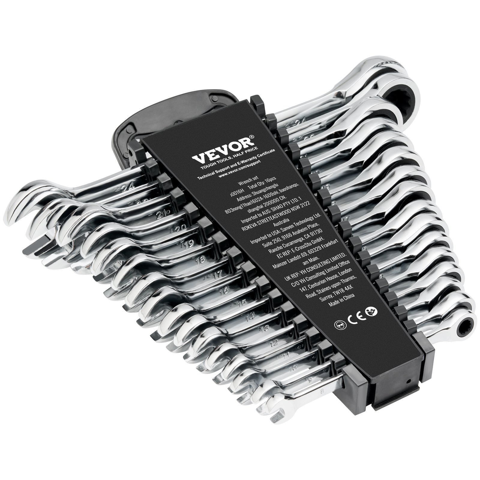 VEVOR set kombiniranih ključeva J0016H, 16 komada