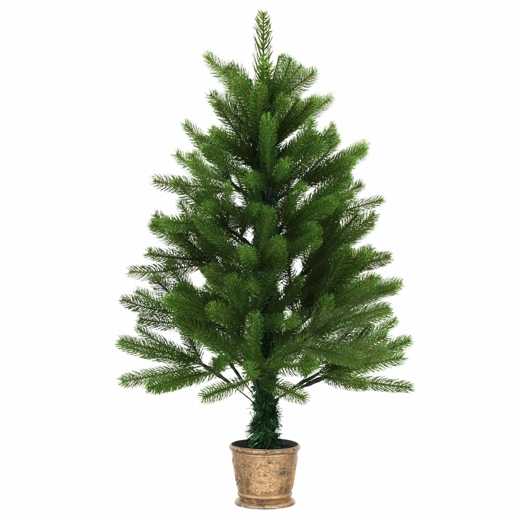 Umjetno božićno drvce 90 cm s košarom - Slika 8