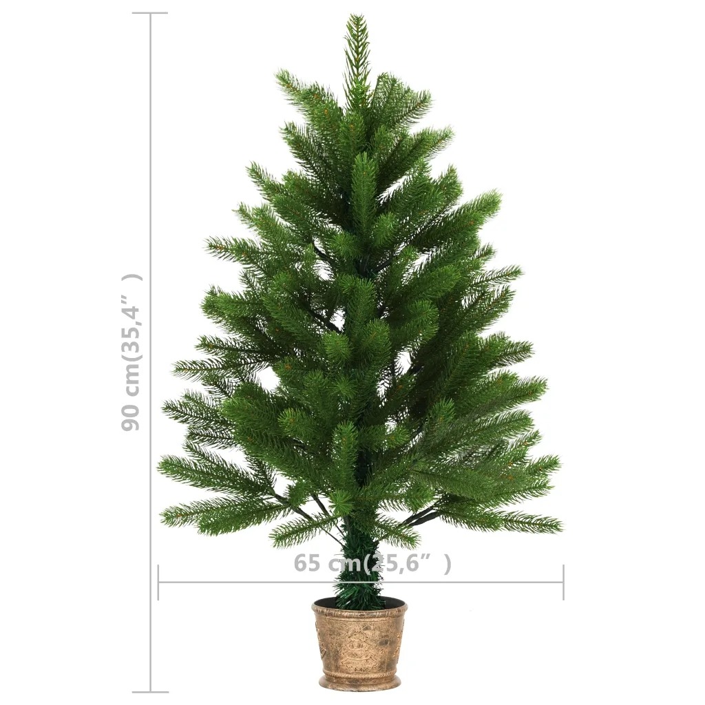 Umjetno božićno drvce 90 cm s košarom - Slika 14